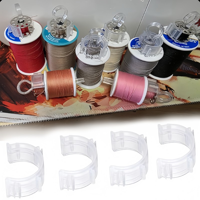 Embroidery Threads - 64 pcs Keeps Thread Clean Clear