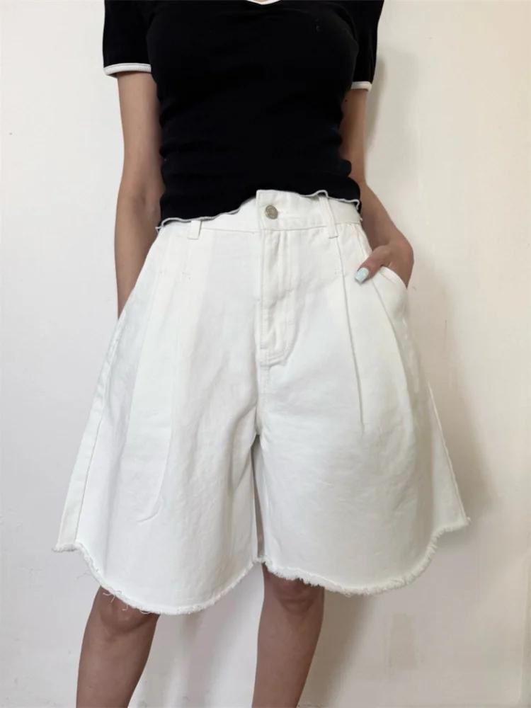 Embroidery Jeans - 2026 Ropa Y2K Fashion Solid Pleated