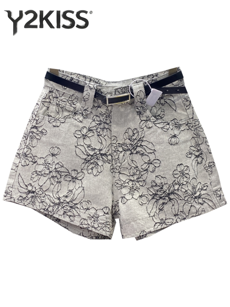 Embroidery Jeans - 2026 Summer Women American Retro Embroidery