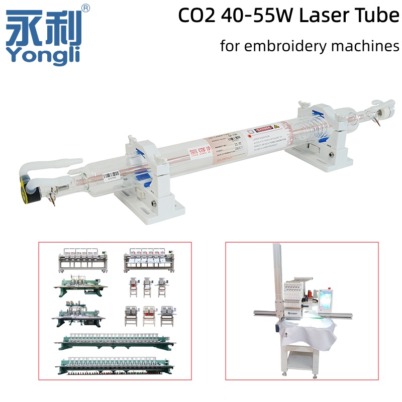 Embroidery Youtube - Bluetimes 40-48W CO2 Laser Tube Co2