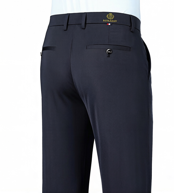Embroidery Online - 2026 Fashion Men's Stretch Pants Flat