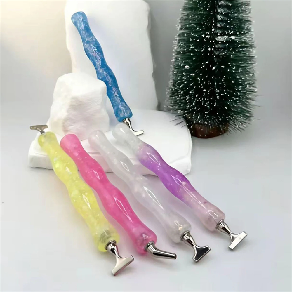 Embroidery Service - New Wavy Resin Diamond Painting Pen