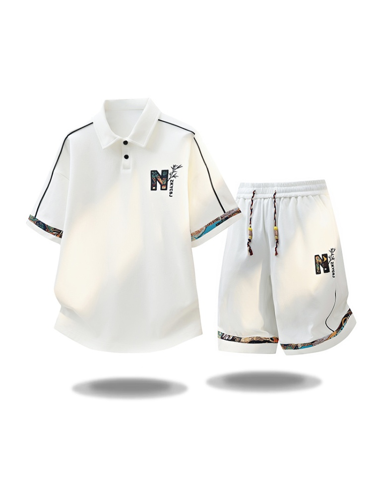 New Summer Fashion Trendy Outd - Embroidery Men Shirt 评论和价格