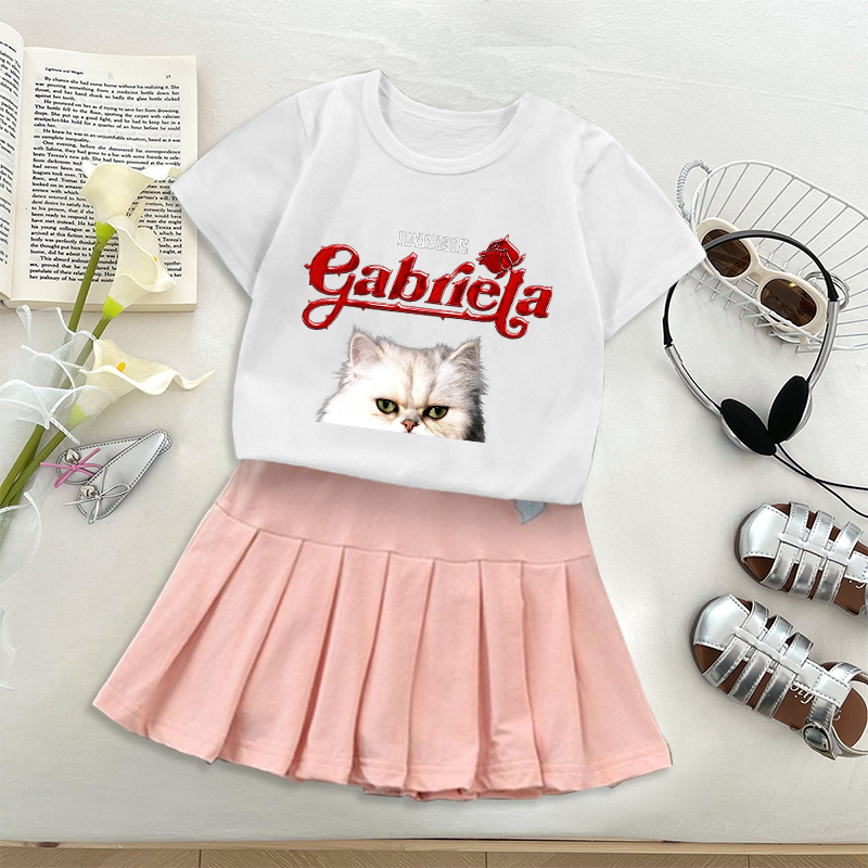 Fashion K POP K-KATSEYE T-shir - Embroidery Dress 评论和价格