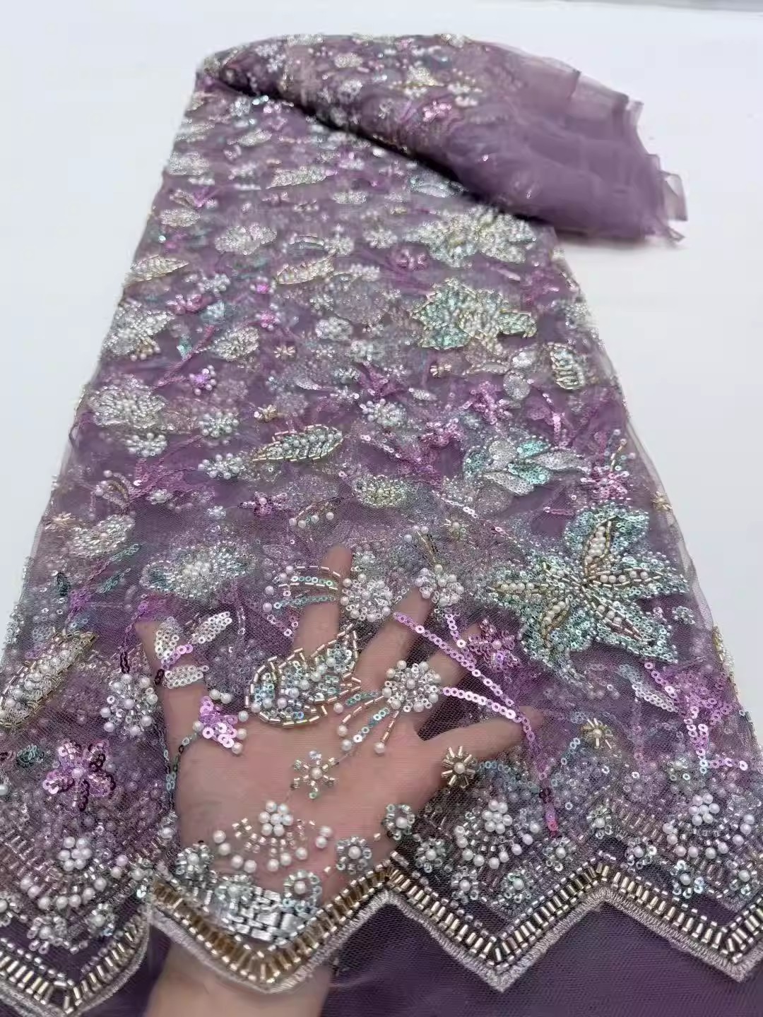5yard Sequin bead tube embroid - Embroidery Youtube 评论和价格