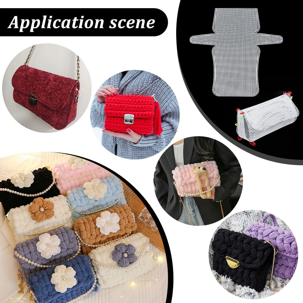 1-4Pcs Plastic Mesh Canvas She - Embroidery Ideas 评论和价格