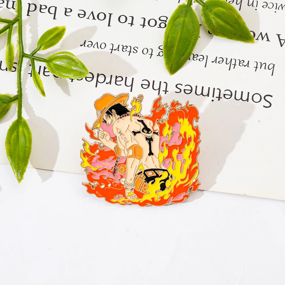 1 Pc Classics Anime Brooch Per - Embroidery Garment 评论和价格