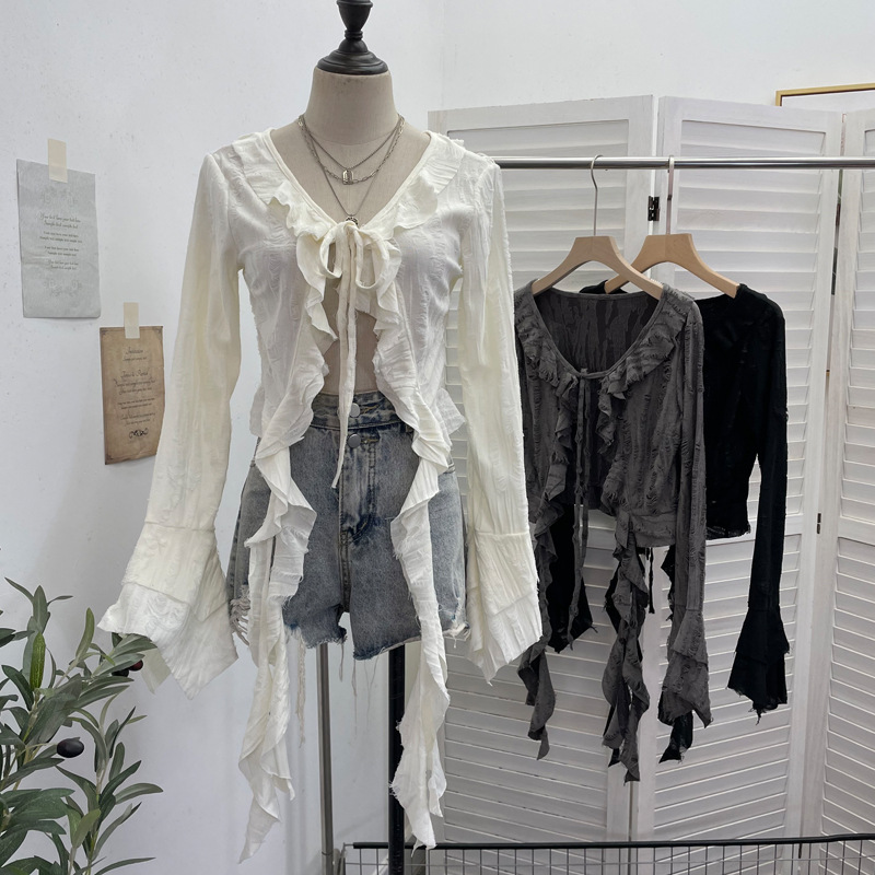 ISAROSE Wasteland Style Cardig - Embroidery Online 评论和价格