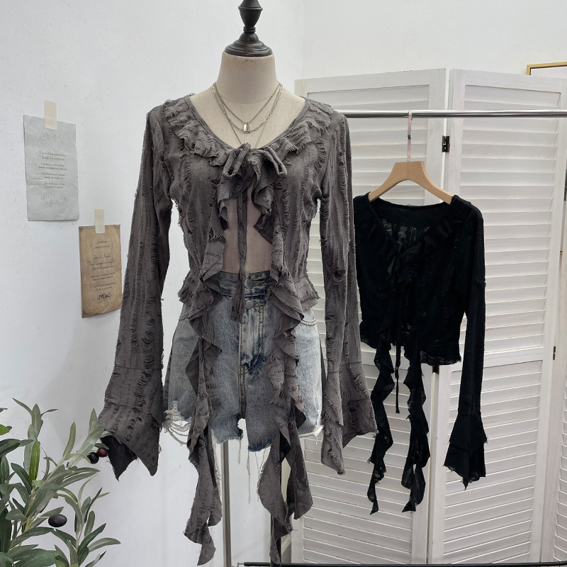 ISAROSE Wasteland Style Cardig - Embroidery Online 评论和价格