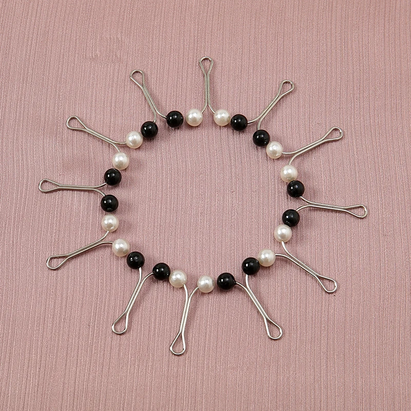 12pcs/Bag Muslim Hijab Pins Sc - Embroidery Hijab 评论和价格