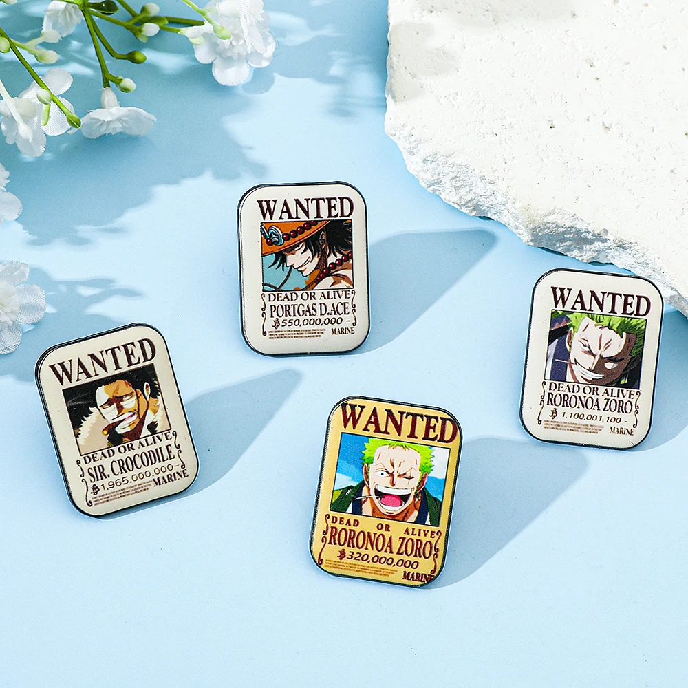 4 Pcs ONE PIECE Cartoon Anime  - Embroidery Garment 评论和价格