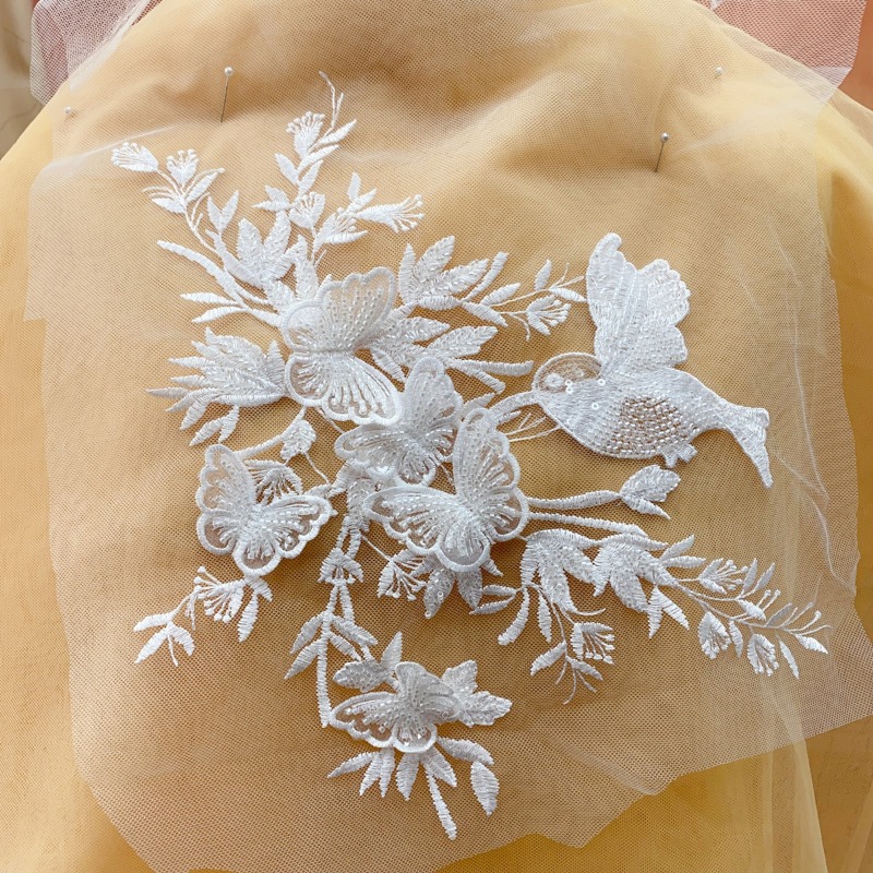 Exquisite Gold Pink Metal Blue - Embroidery Gold 评论和价格