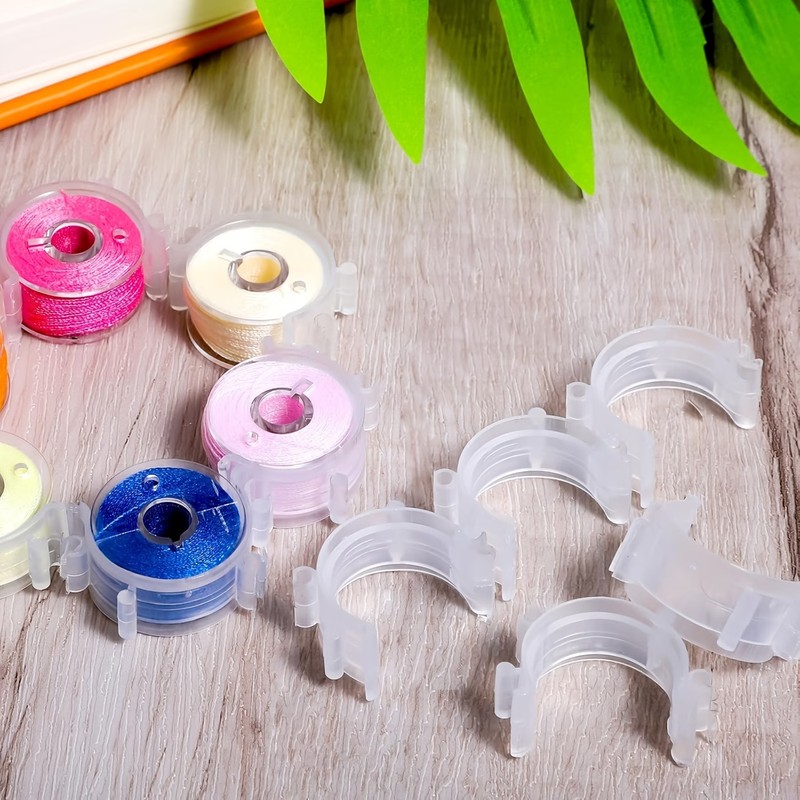 35 pcs Bobbin Clips, Prevents  - Embroidery Threads 评论和价格