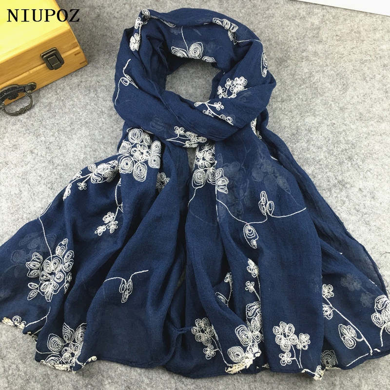 Many Colours Ethnic Embroidery - Embroidery Hijab 评论和价格