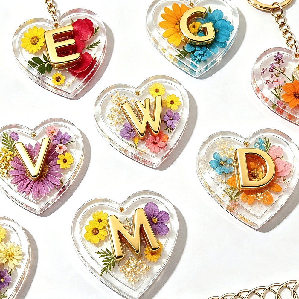 Complete 26 Letters & Heart Si - Embroidery Charm 评论和价格