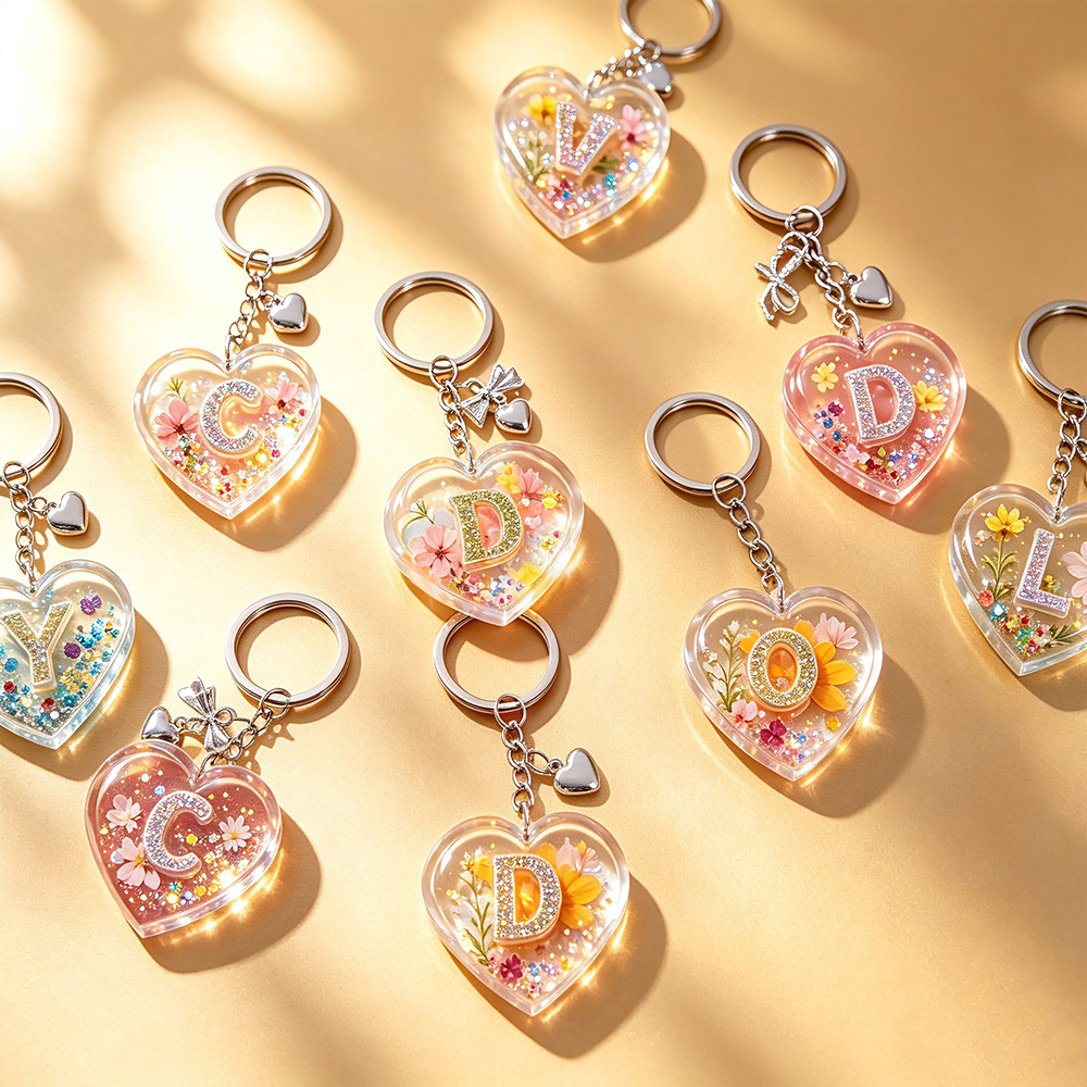 Complete 26 Letters & Heart Si - Embroidery Charm 评论和价格