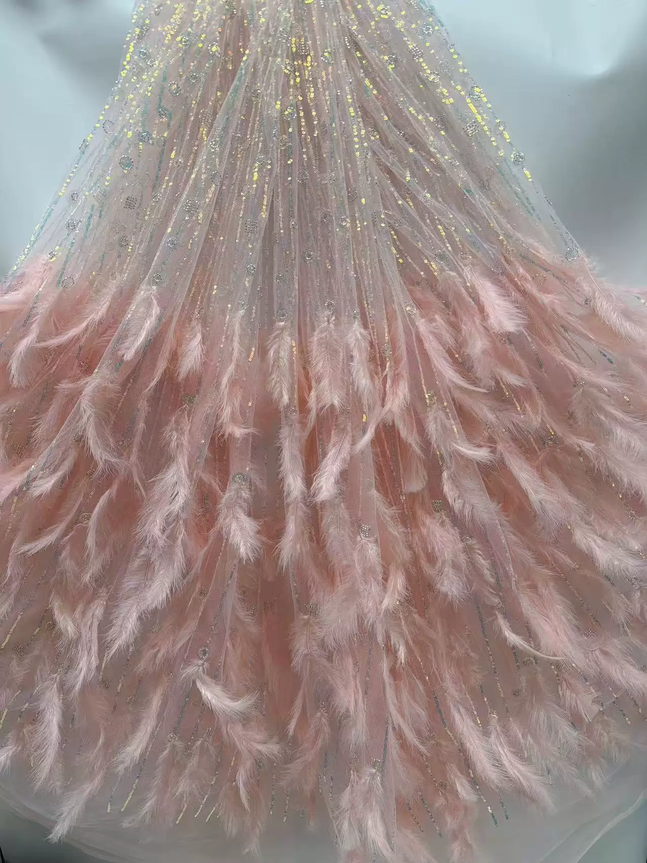 5yard Feather bead tube sequin - Embroidery Youtube 评论和价格