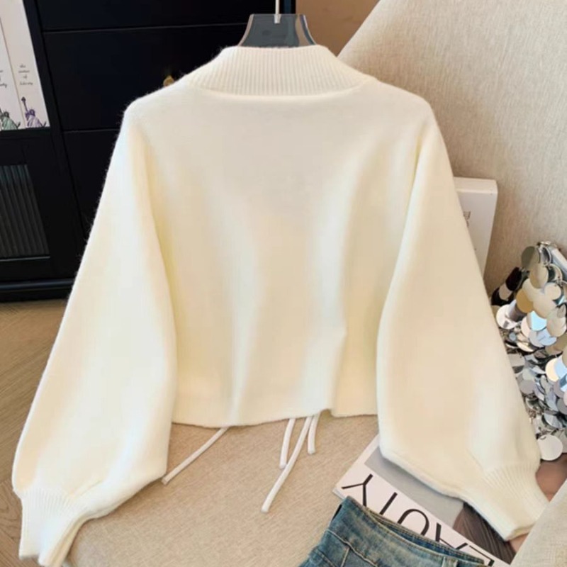 Cardigan Women V-neck New Chin - Embroidery Online 评论和价格