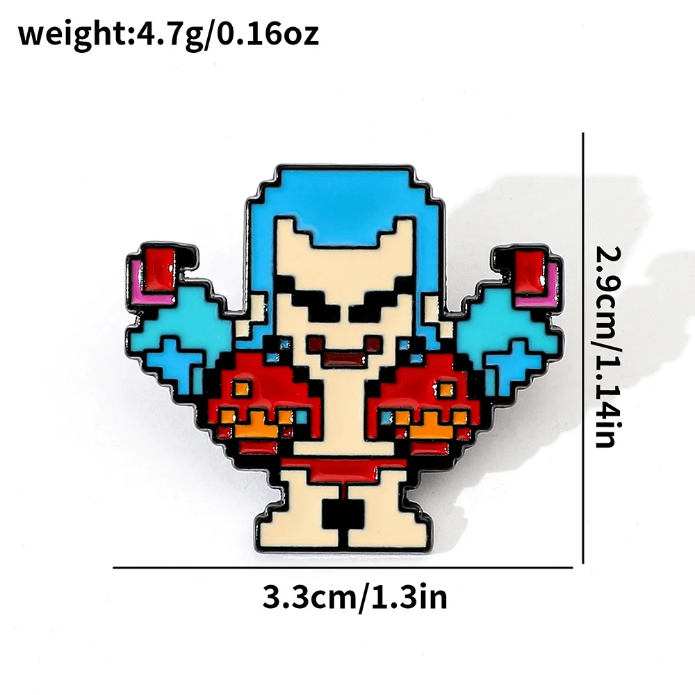 5 Pcs Creativity Pixel Style B - Embroidery Garment 评论和价格