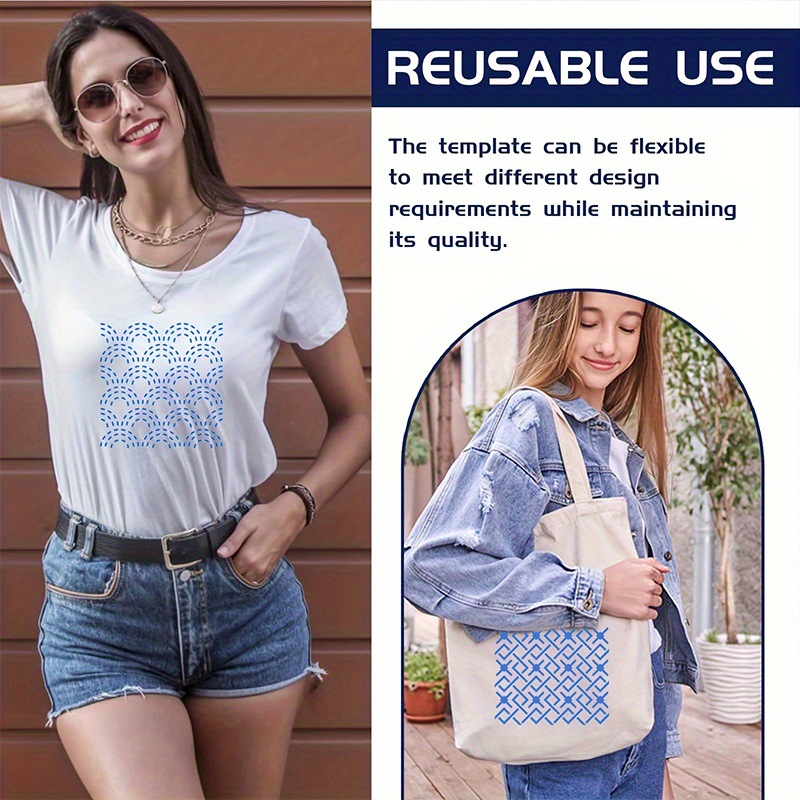 30Pcs Embroidery Templates DIY - Embroidery Ideas 评论和价格