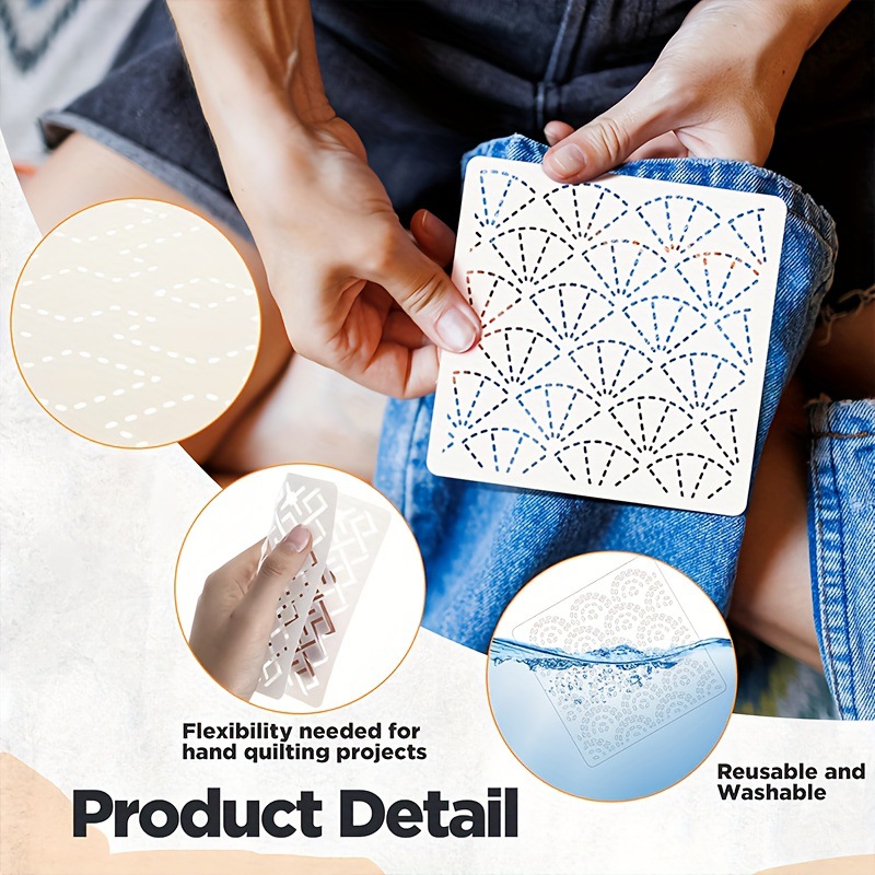 30Pcs Embroidery Templates DIY - Embroidery Ideas 评论和价格