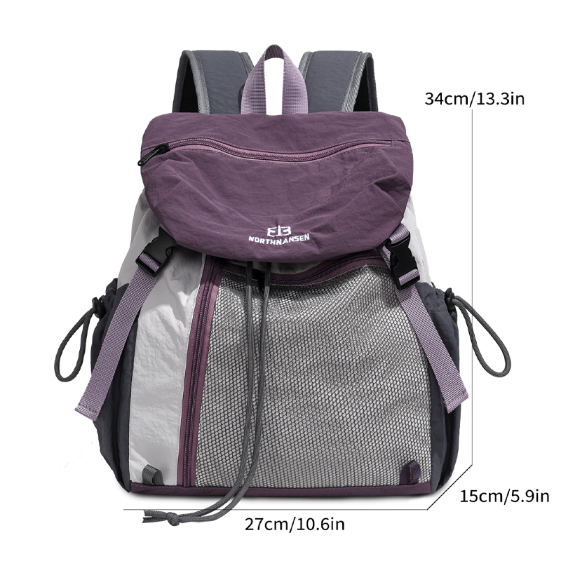 Fashion Commuter Backpack Fema - Embroidery Motif 评论和价格