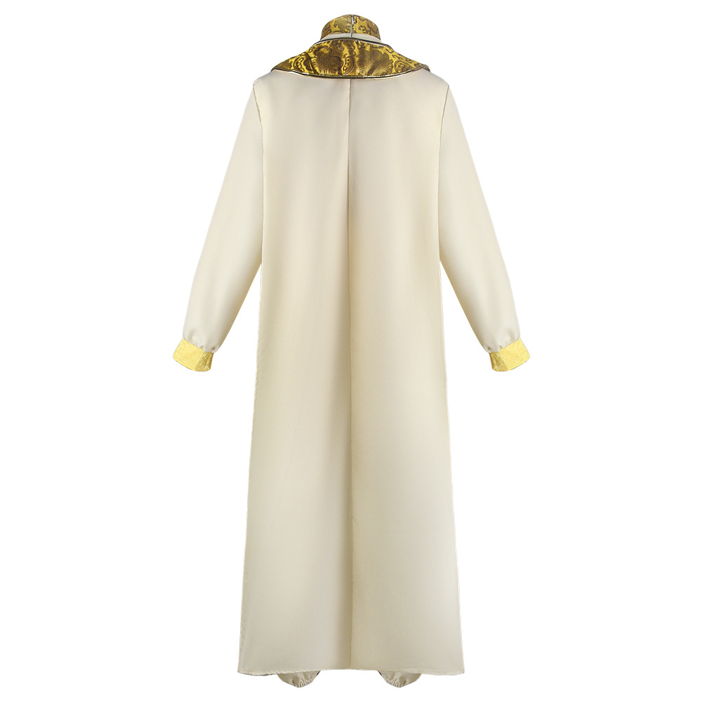 Adult Aladdin Cosplay Costume  - Embroidery Gold 评论和价格