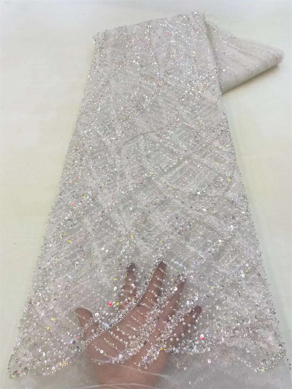 Wholesale 2025 African Sequins - Embroidery Jersey 评论和价格