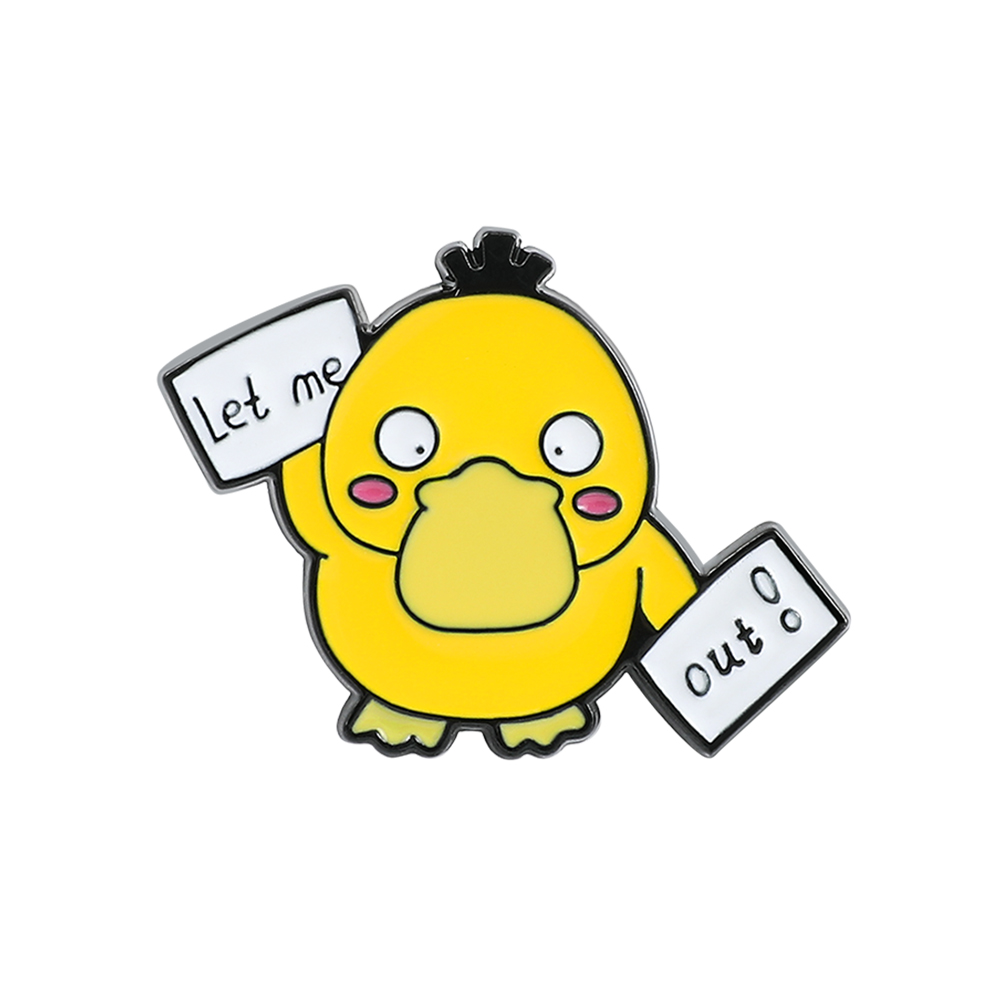 1 Pc ​Anime Duckling Brooch Ca - Embroidery Garment 评论和价格