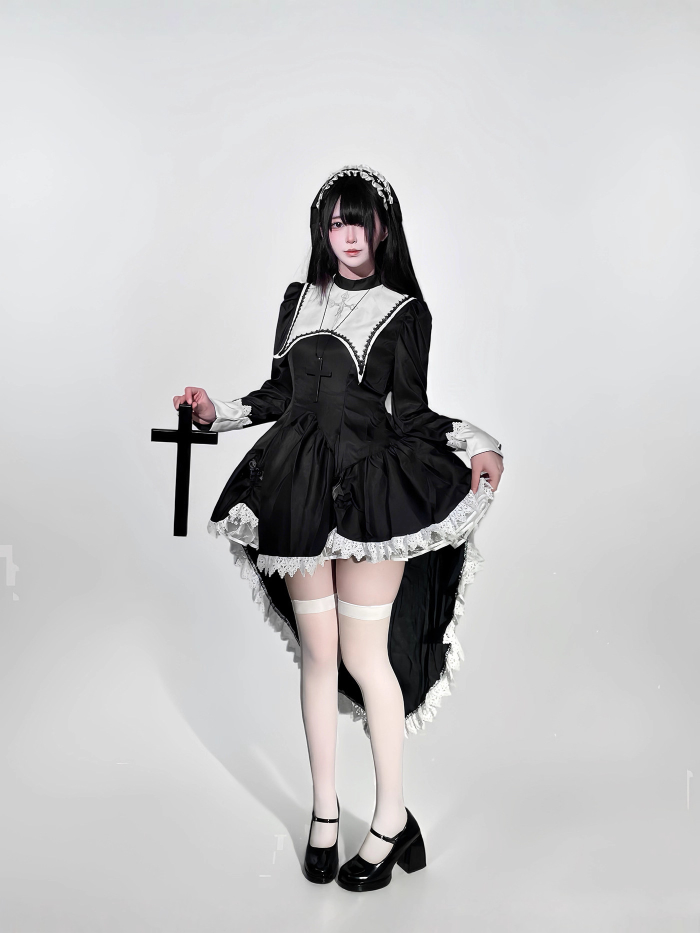 Gothic style dark embroidery c - Embroidery Dress 评论和价格