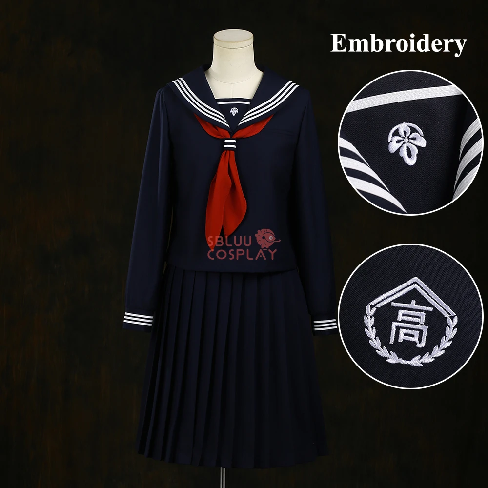 SBluuCosplay Shimizu Hinako Co - Embroidery Dress 评论和价格