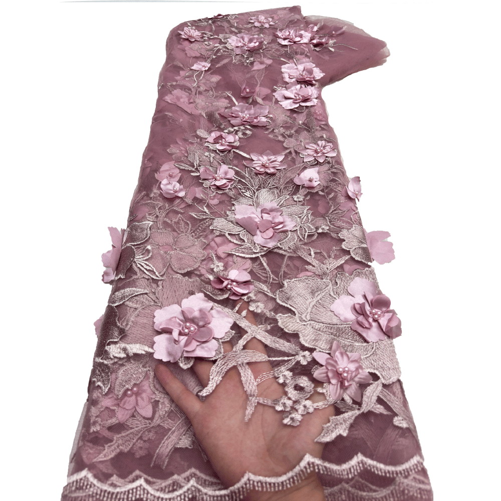 French Tulle Beads Lace Fabric - Embroidery Jersey 评论和价格