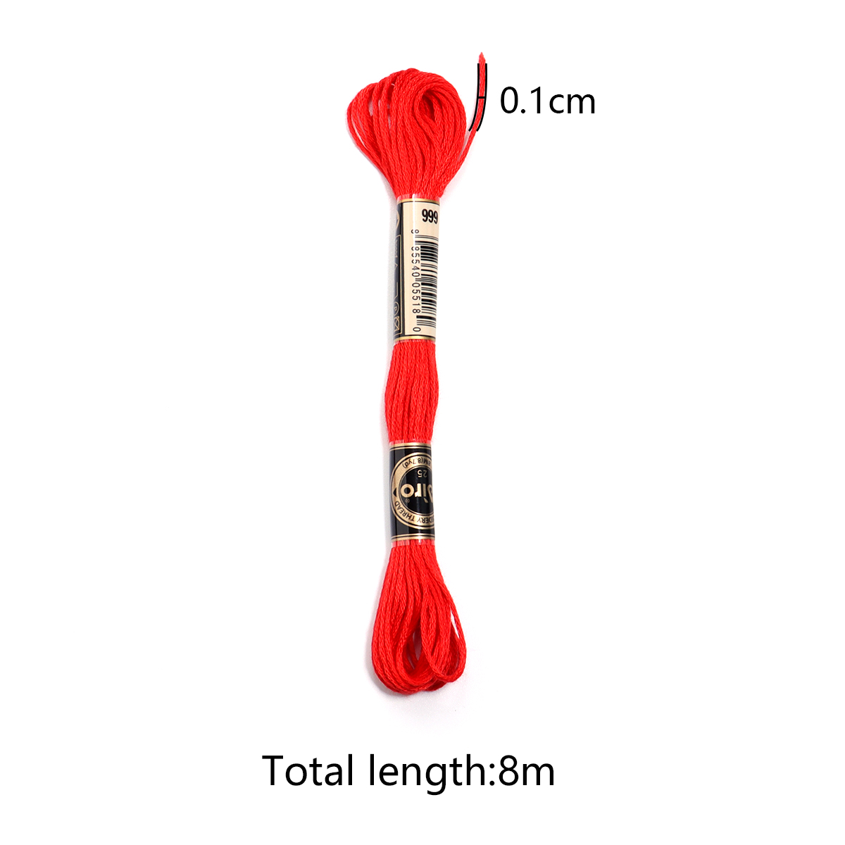 6Pcs/Lot Multicolor Polyester  - Embroidery Threads 评论和价格