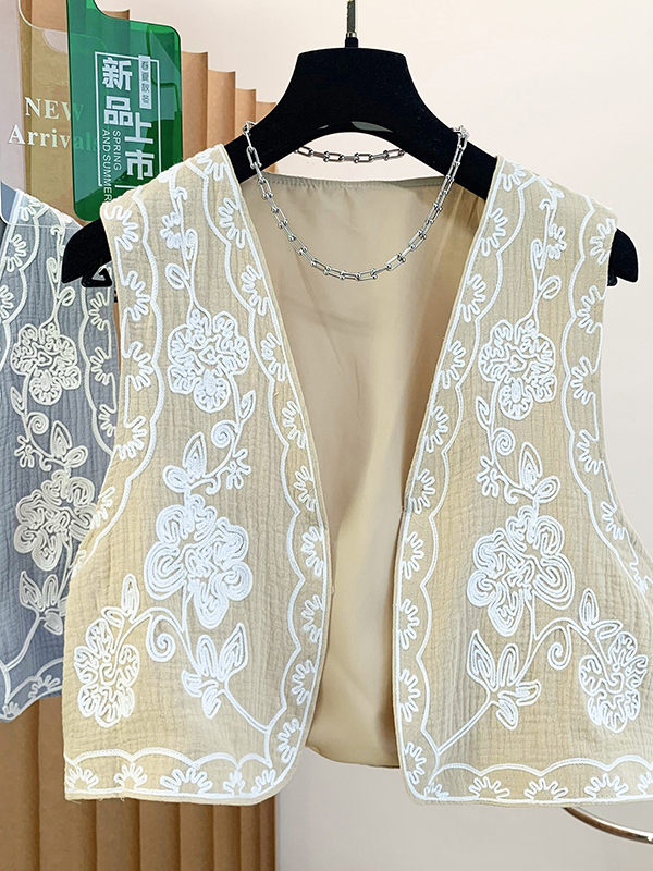 Bohemian Style Heavy Embroider - Embroidery Cardigan 评论和价格