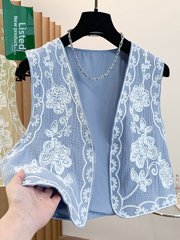 Bohemian Style Heavy Embroider - Embroidery Cardigan 评论和价格