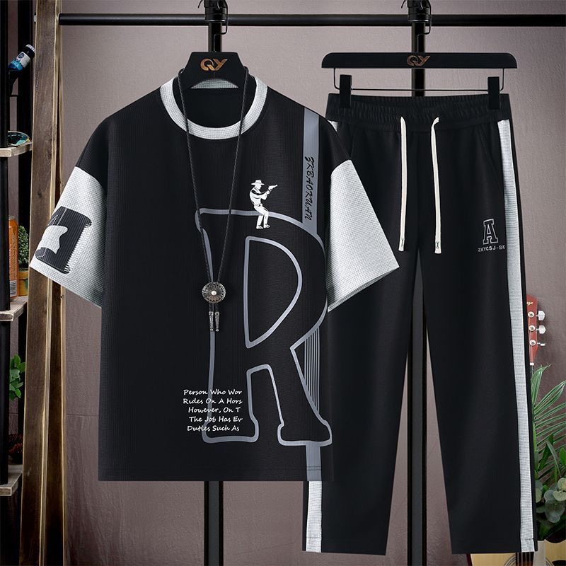 Summer Fashion Trendy Printed  - Embroidery Men Shirt 评论和价格