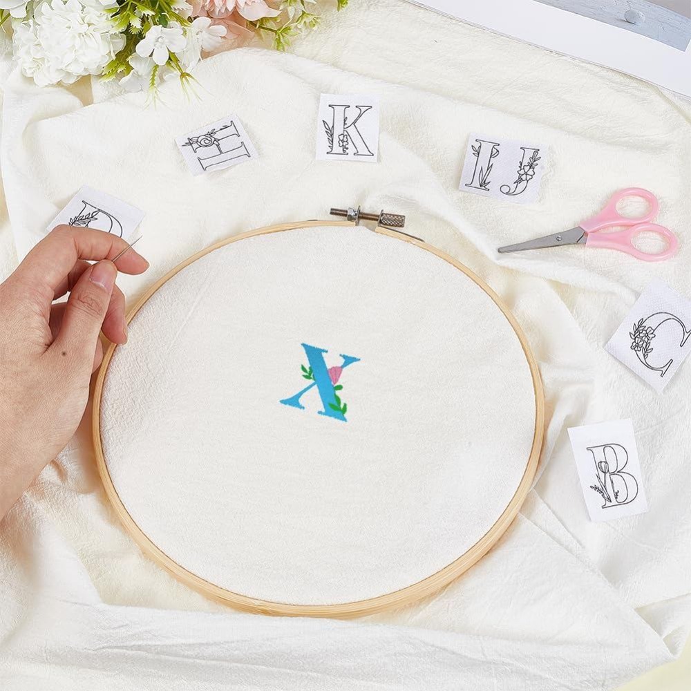 104Pcs Letter Embroidery Trans - Water Soluble Stabilizer 评论和价格