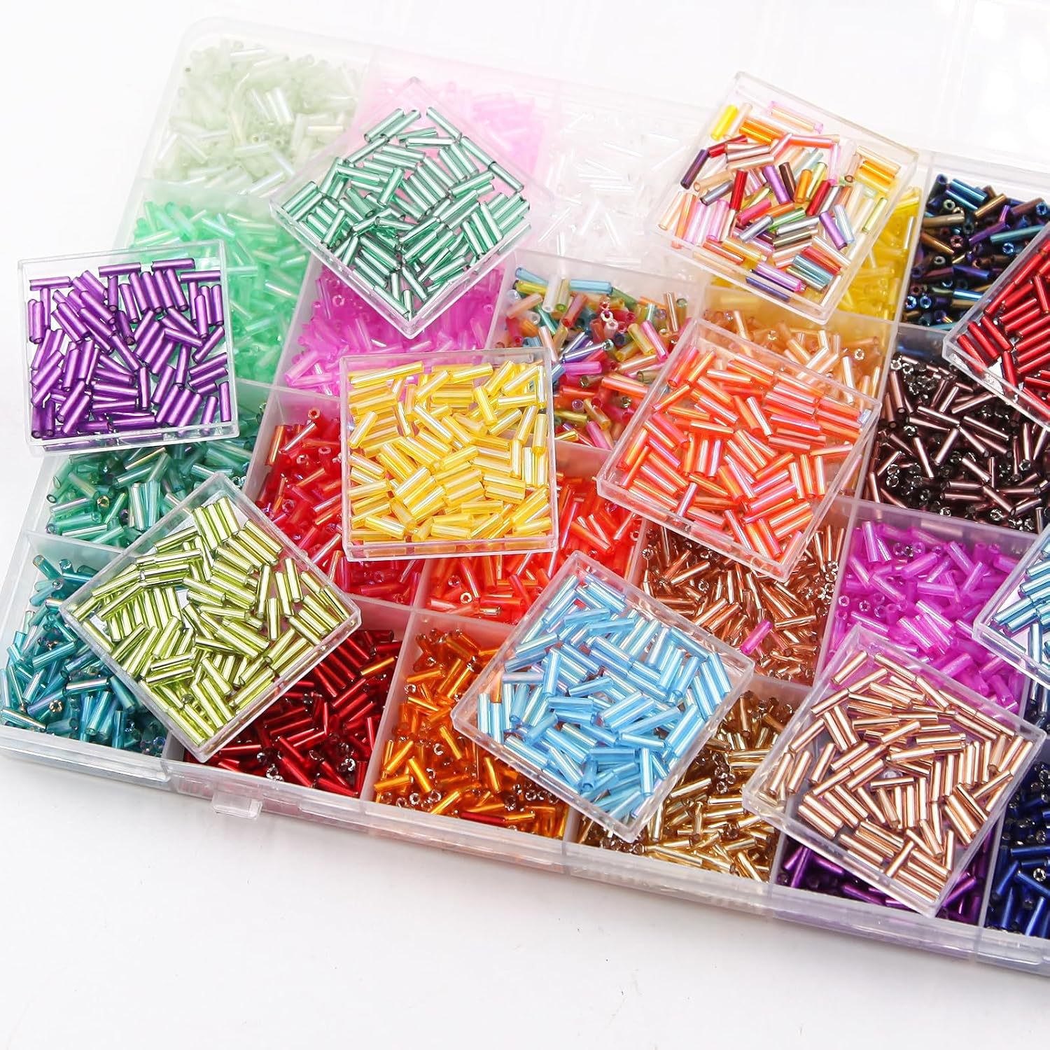 About 6720Pcs/Box 7mm 28 Color - Embroidery Youtube 评论和价格