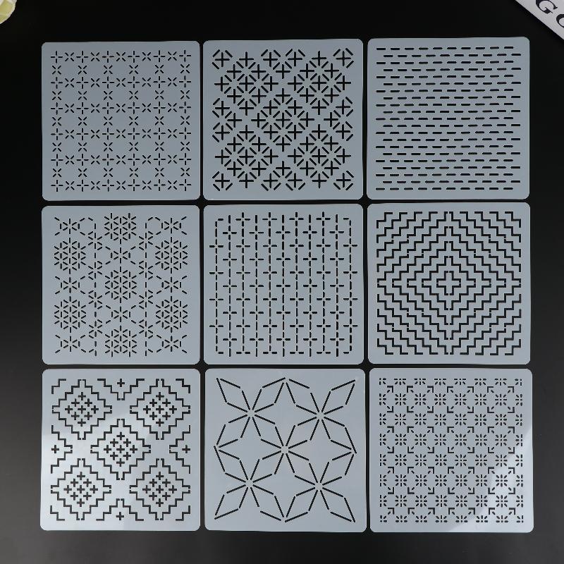 [J]9/32Pcs Sashiko Embroidery  - Embroidery Motif 评论和价格