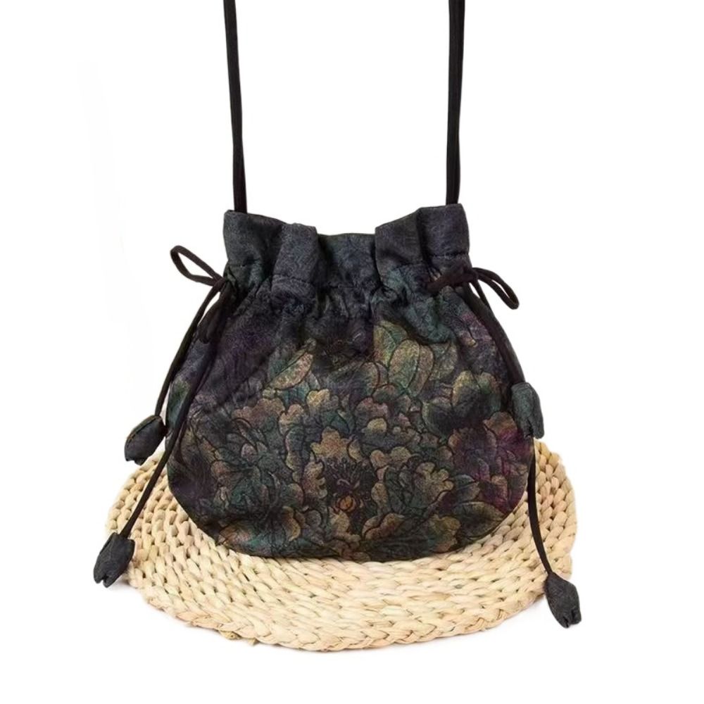 Silk Material Retro Handbags E - Embroidery Ideas 评论和价格