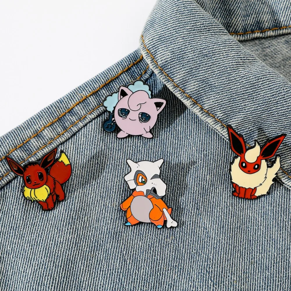 4 Pcs Characters Cartoon Brooc - Embroidery Garment 评论和价格