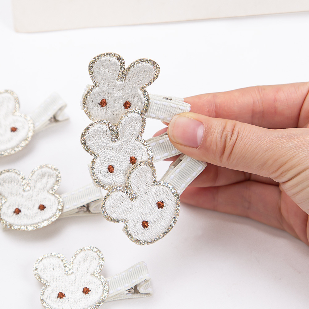 50 Pcs/Lot Embroidery Bunny Bo - Embroidery Rabbit 评论和价格