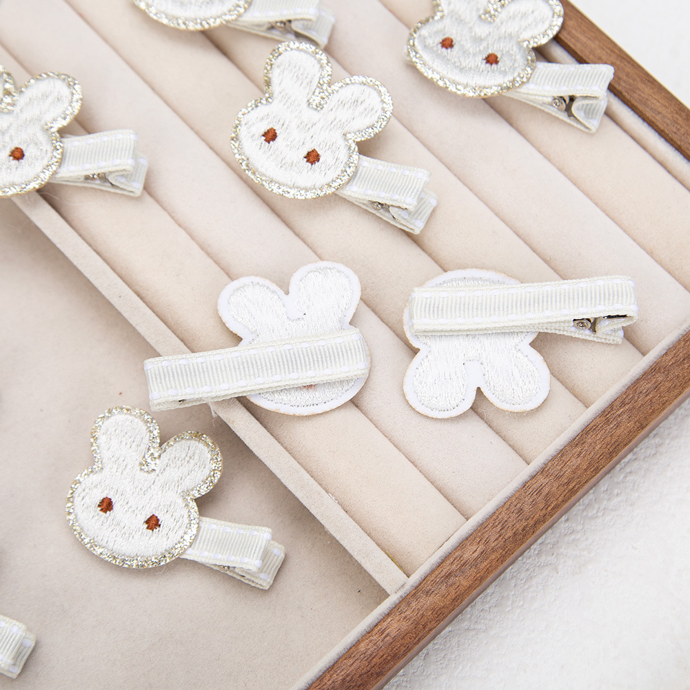50 Pcs/Lot Embroidery Bunny Bo - Embroidery Rabbit 评论和价格