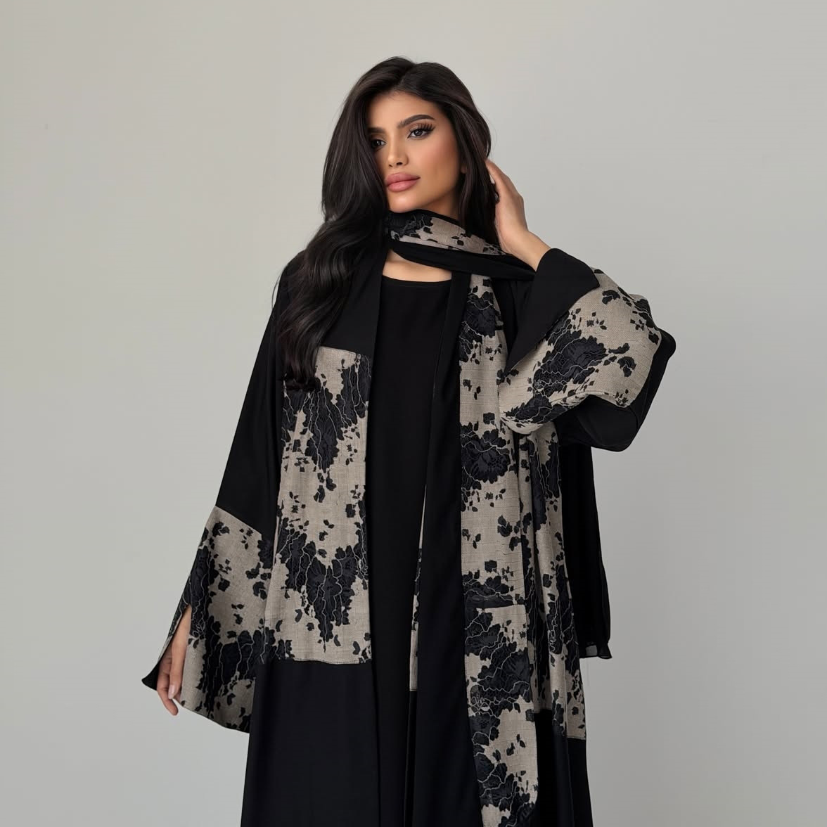 Women Eid Abaya Hijab 2 Piece  - Embroidery Hijab 评论和价格