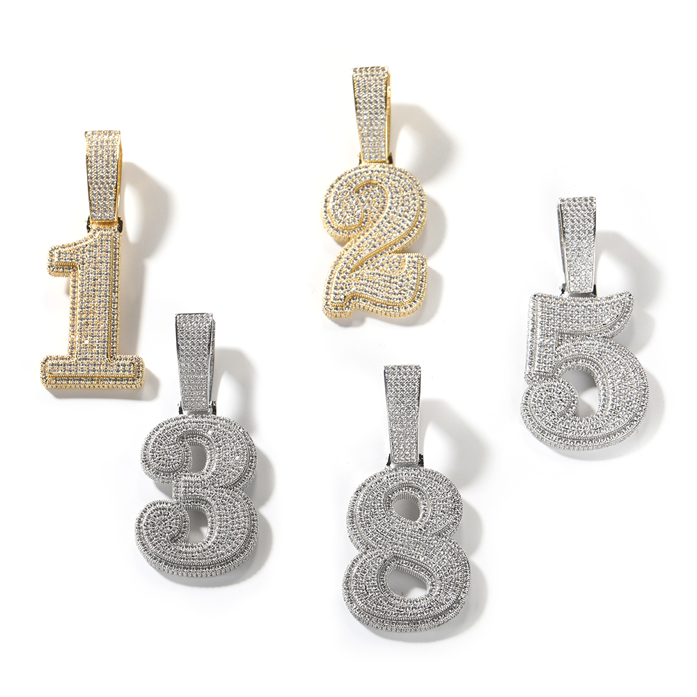 TBTK Big Size Lucky Number 0-9 - Embroidery Charm 评论和价格