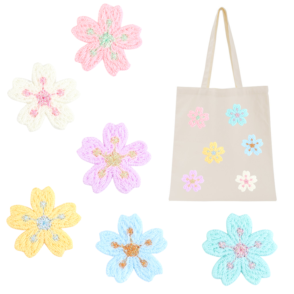 20pcs/lot Colorful 2.4cm Embro - Embroidery Cloth 评论和价格