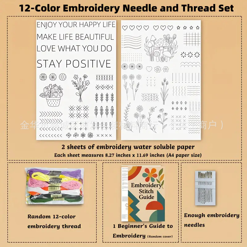 Stick Stitch Embroidery Stabil - Water Soluble Stabilizer 评论和价格