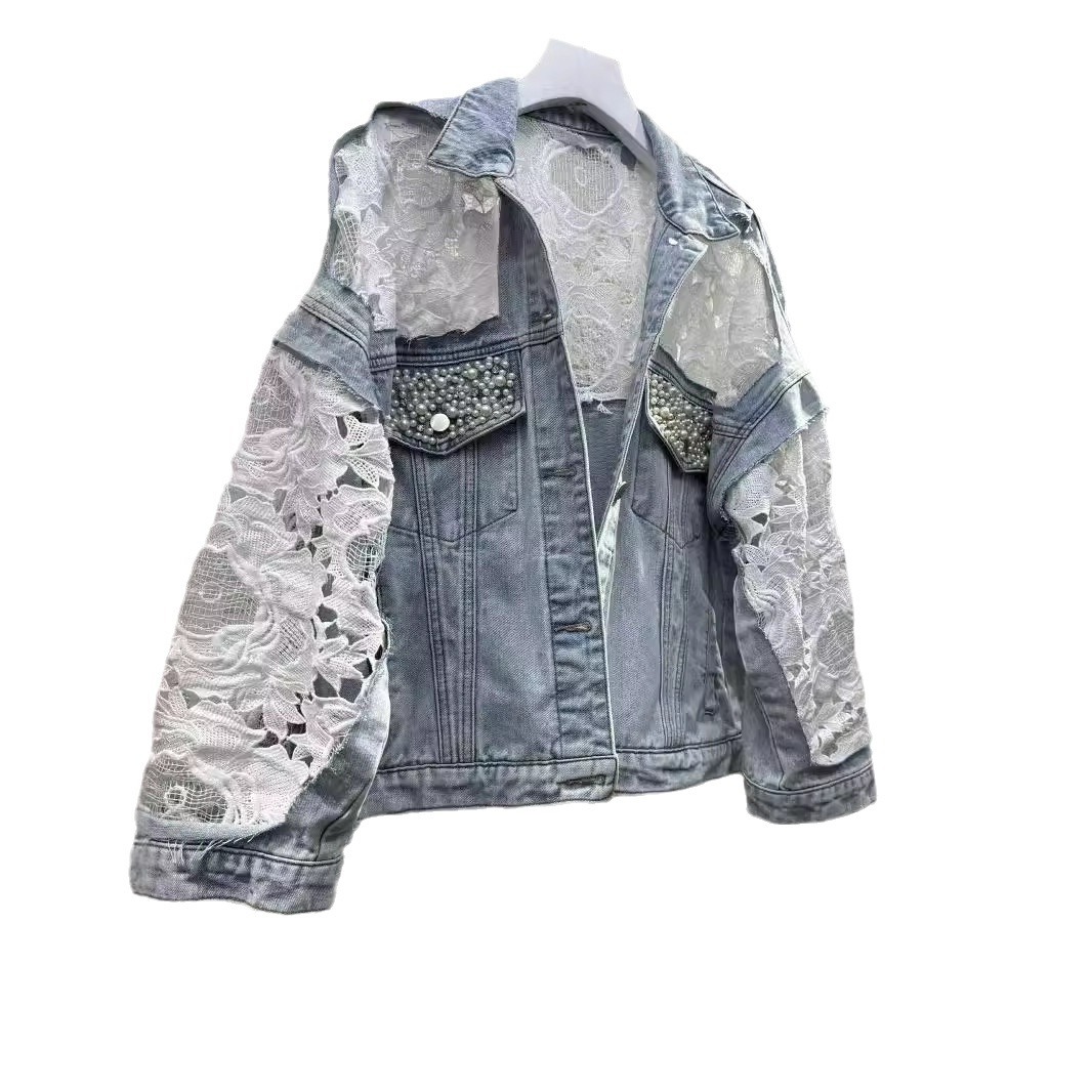 Spliced Embroidery Jacket Wome - Embroidery Cardigan 评论和价格