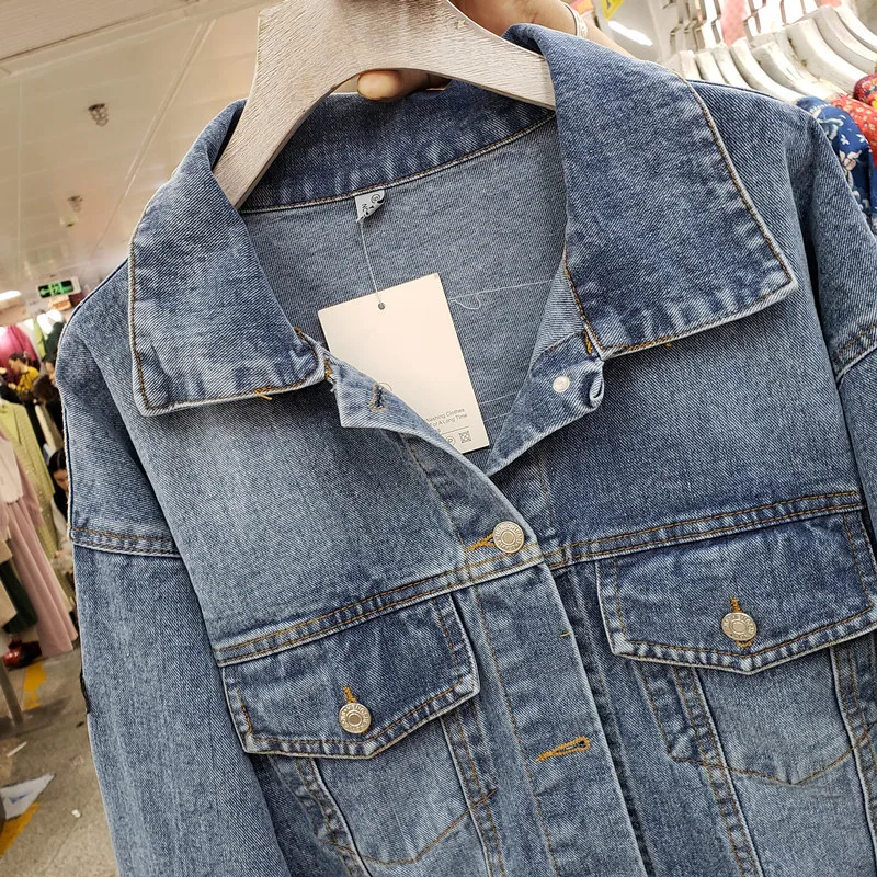 Vintage Blue Embroidery Sequin - Embroidery Jeans 评论和价格